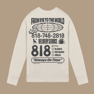 818 Blanco Long Sleeve Shirt Size Small